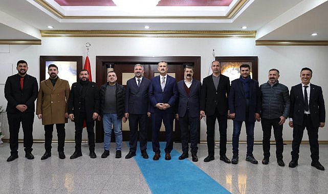 Ağrı ESO Başkanı Hatunoğlu'ndan Vali Bozkurt'a hayırlı olsun ziyareti