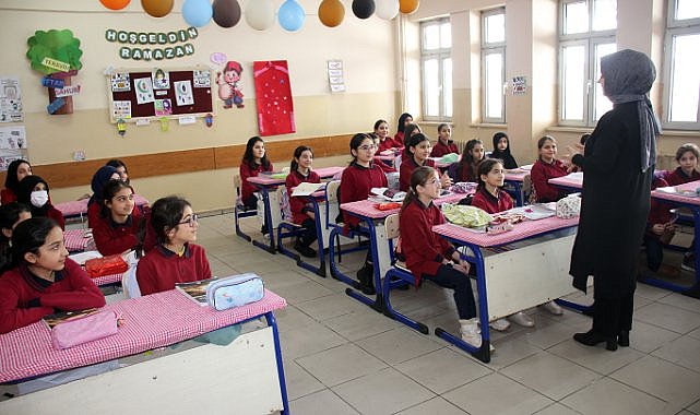 Ağrı'da okullarda Ramazan ayında özel programlar gerçekleştiriliyor