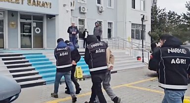 Ağrı'da uyuşturucu operasyonunda 10'a yakın kişi tutuklandı