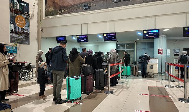 Ağrı'dan yola çıkan kafile Mekke'ye ulaştı