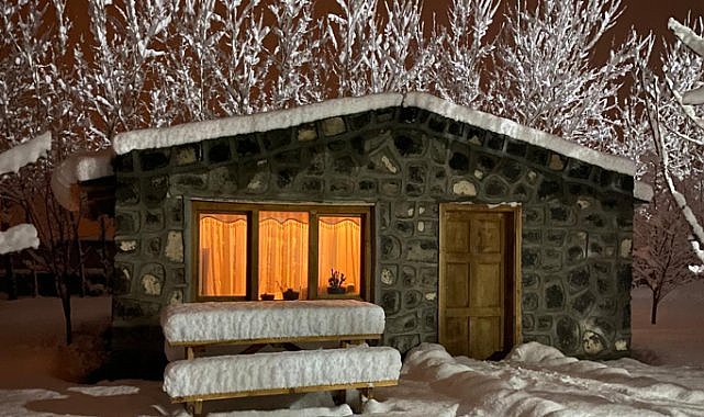 Masalsı görüntüler Ağrı Doğubayazıt'ta görüntüler hayran bıraktı