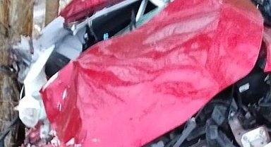 Bayram için dönüş yolunda Ağrılı aile kaza geçirdi