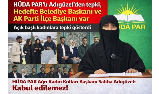 HÜDA PAR'lı Adıgüzel'den tepki, hedefte Belediye Başkanı ve AK Parti İlçe Başkanı var