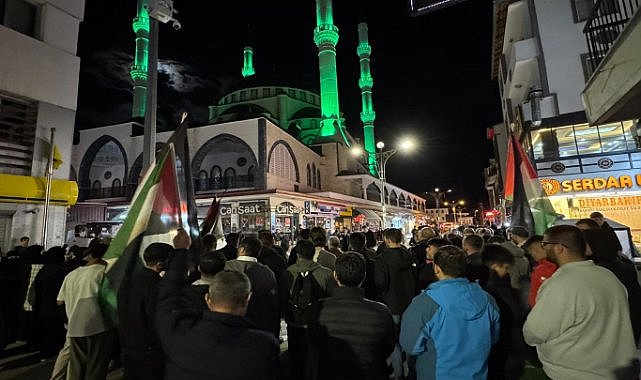 Alıkonulan Sumud Filosu üyeleri için Ağrı'da basın açıklaması gerçekleştirildi