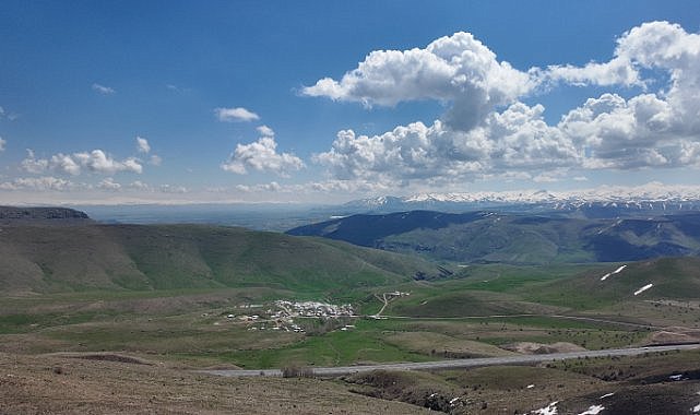 Ağrı'da mevsim beklenmedik şekilde süprizlerle devam ediyor