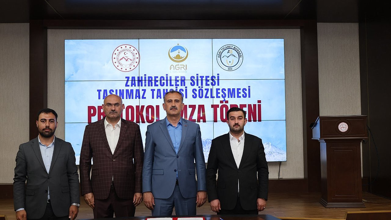 Yolluyazı Köyü’ndeki taşınmaz ticaret borsasına tahsis edildi