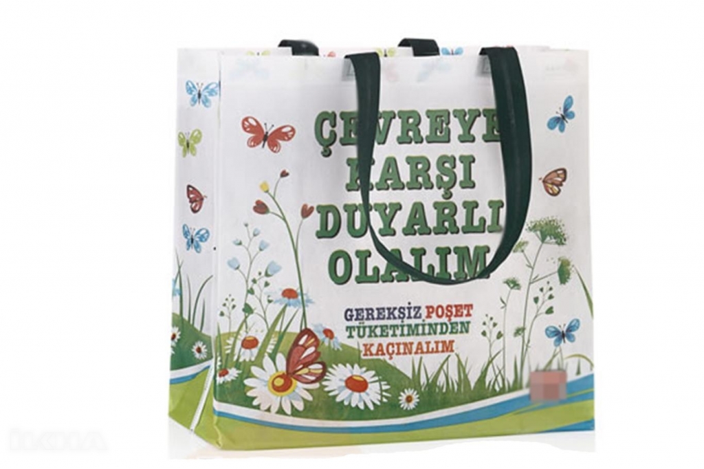 "Plastik poşetler çevreci sloganlar taşıyacak"
