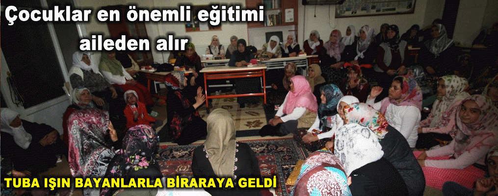 Çocuklar en önemli eğitimi aileden alır