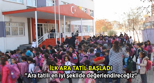 Ara tatili en iyi şekilde değerlendireceğiz