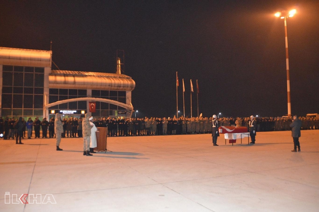 Ağrı'da hayatını kaybeden askerin cenazesi memleketine gönderildi