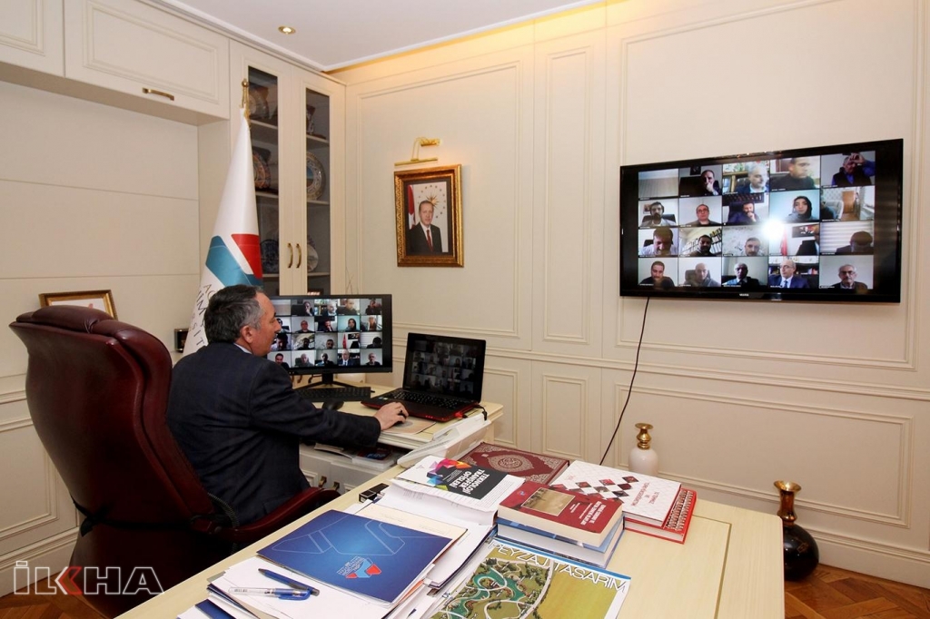 Senato toplantısı telekonferans yöntemiyle yapıldı