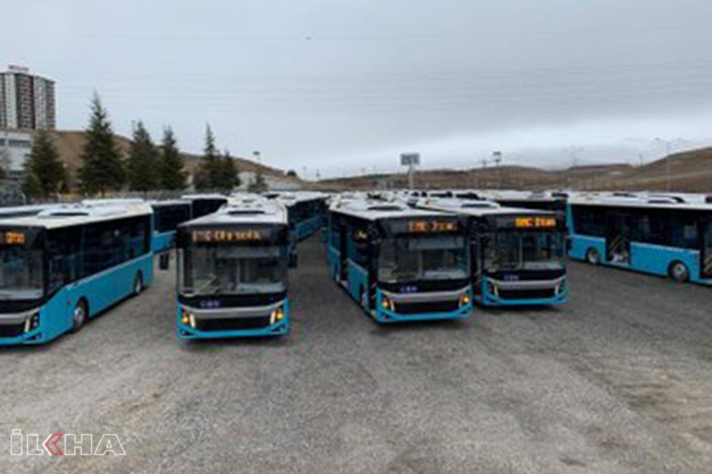 Ağrı'ya 20 yeni otobüs