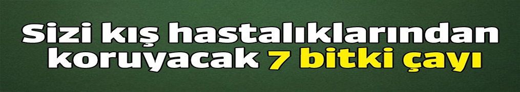 Sizi kış hastalıklarından koruyacak 7 bitki çayı