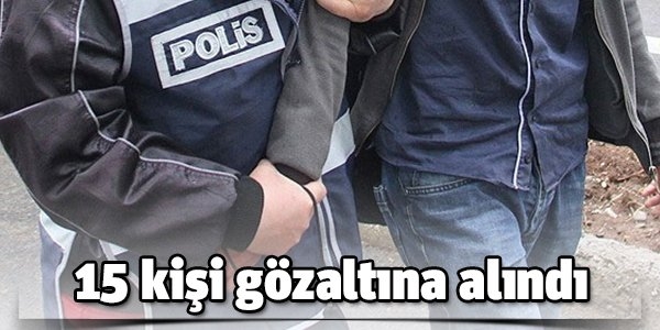 Ağrı'da PKK Operasyonu: 15 Gözaltı