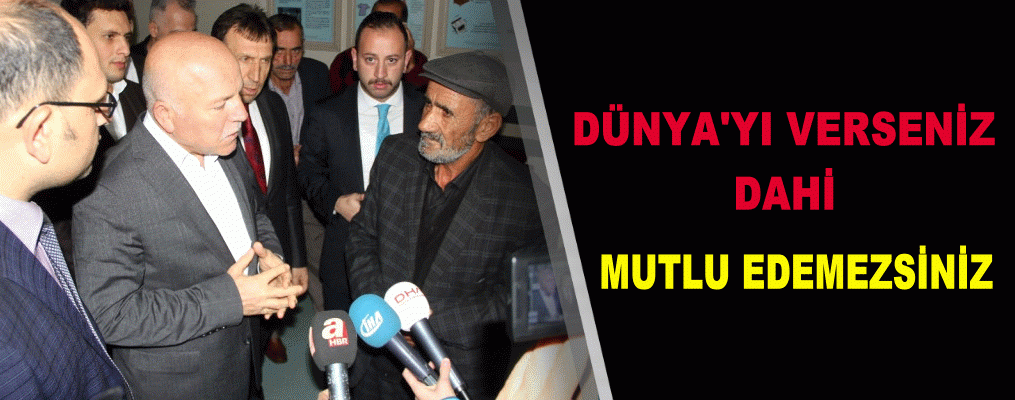 Dünya onun olsa ne yazar