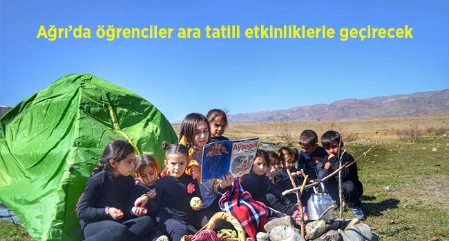 Ağrı’da öğrenciler ara tatili etkinliklerle geçirecek