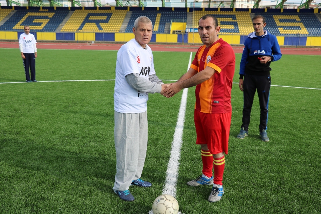 Ağrı’da '3 Aralık Dünya Engelliler Günü' için Farkındalık Maçı Yapıldı