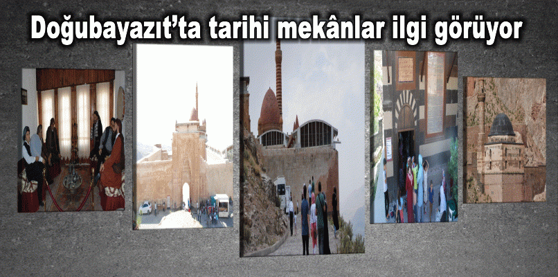 Doğubayazıt’ta tarihi mekânlar ilgi görüyor