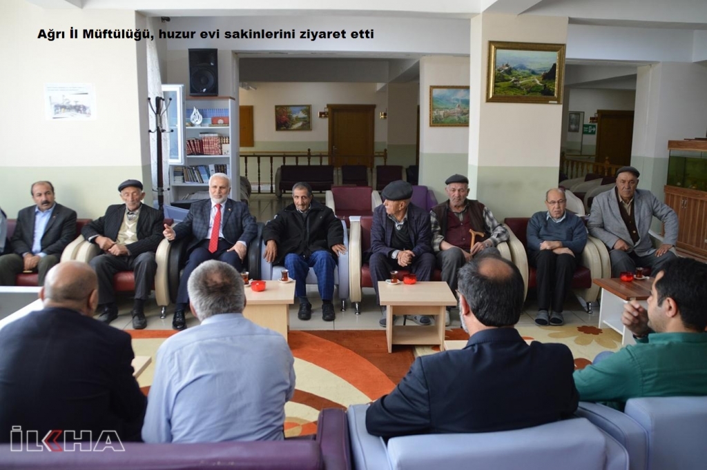 Ağrı İl Müftülüğü, huzur evi sakinlerini ziyaret etti