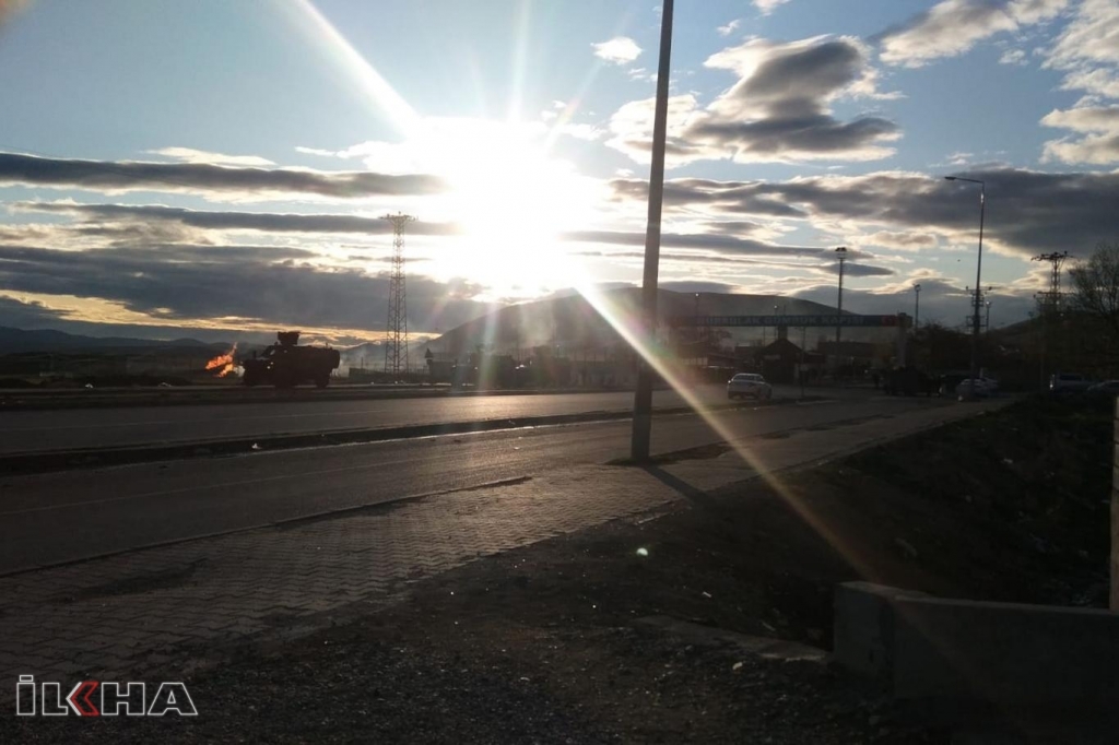 Doğubayazıt'taki doğalgaz boru hattının vanaları patlamanın ardından kapatıldı