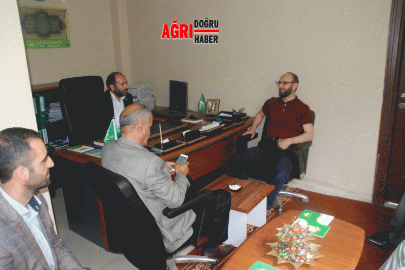 AĞRI HÜDAPAR TEŞKİLATINA AK PARTİDEN ZİYARET