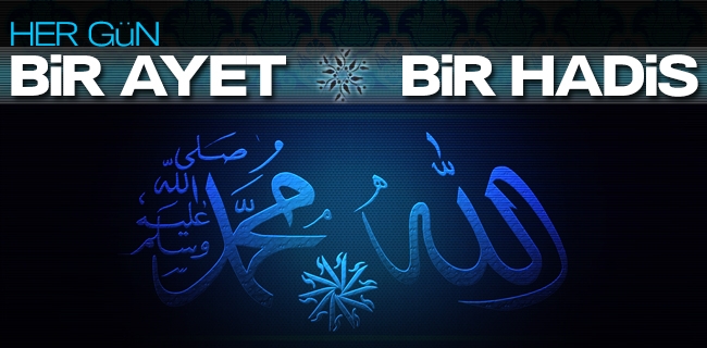 Bir Ayet Bir Hadis