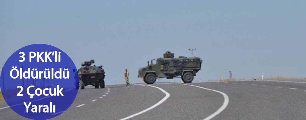 Ağrı'da 3 PKK'li öldürüldü