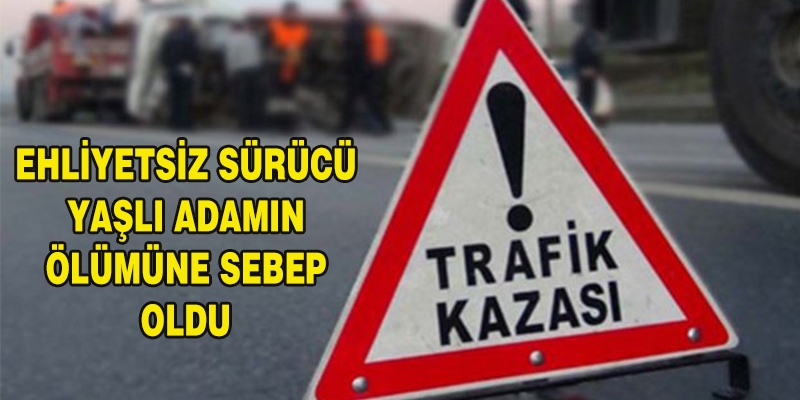 Ağrı'da kaza 1 kişi hayatını kaybetti