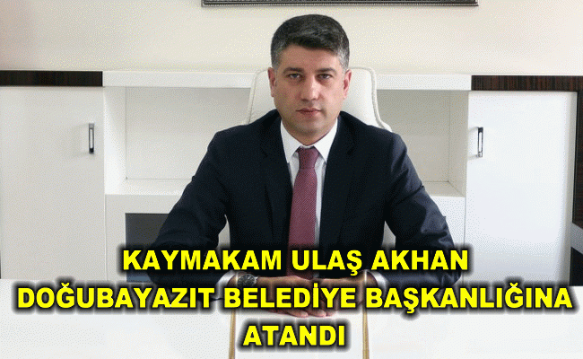 Doğubayazıt Belediyesine Kayyum atandı