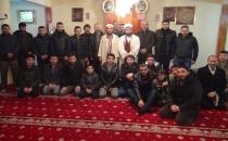 Doğubayazıtlı gençler sabah namazında buluştu