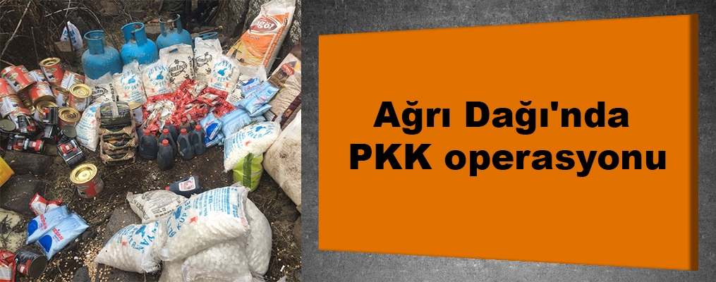Ağrı Dağı'nda PKK operasyonu
