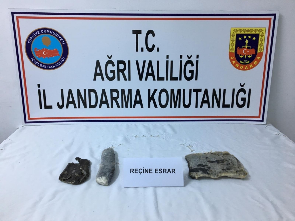 Ağrı'da 1 Kilo 105 Gram Esrar Ele Geçirildi