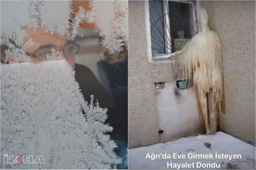 Vatandaşın soğuk hava paylaşımı tebessüm ettirdi